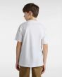 Niño con Camiseta de manga corta Vans Classic Blanca con el logo en negro posterior