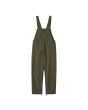 Mono Carhartt WIP Women's Harlington Bib Verde Tortuga para mujer posterior
