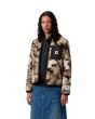 Mujer con forro polar Carhartt WIP W' Janet Liner Wild Dog Jacquard-Negro