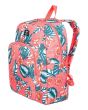 Mochila Mediana para Mujer Winter Waves 22L coral lateral