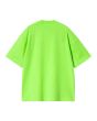 Camiseta de manga corta Carhartt WIP W' SS Lumo T-Shirt Lumo Verde (Garment Dyed) para mujer posterior