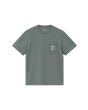 Camiseta Carhartt WIP W' Pocket T-Shirt en color Velvet Green para mujer