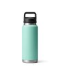 Botella Termo YETI Rambler 26oz turquesa posterior