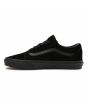 Zapatillas de ante Vans Old Skool Suede negras Unisex izquierda