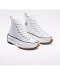 Zapatillas Converse de plataforma Run Star Hike High Top blancas Unisex frontal
