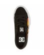 Zapatillas DC Shoes Manual negras con llamas para niño superior