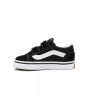 Zapatillas Vans Old Skool V en color negro para niños de 1 a 4 años izquierda
