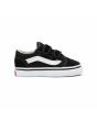 Zapatillas Vans Old Skool V en color negro para niños de 1 a 4 años 