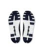 Zapatillas ON Running Cloud 6 Azul Marino Medianoche y Blanco para hombre suela Cloudtec
