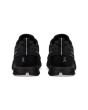 Zapatillas Waterproof On Running Cloud 5 negras para mujer posterior