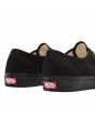Zapatillas Vans Authentic negras Unisex (Black-Black) posterior