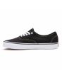 Zapatillas Vans Authentic negras y blancas Unisex izquierda