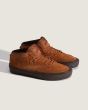 Zapatillas de Skate Vans Half Cab Marrones para hombre frontal