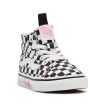 Zapatillas Vans TD SK8-Hi con cremallera Candy Hearts checkerboard para bebé cordones