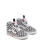 Zapatillas Vans TD SK8-Hi con cremallera Candy Hearts checkerboard para bebé frontal