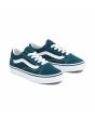 Zapatillas Vans UY Old Skool Color Theory Deep Teal para niños de 4 a 8 años frontal
