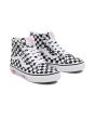 Zapatillas Vans UY SK8-Hi con cremallera Candy Hearts checkerboard para niños de 4 a 8 años