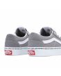 Zapatillas Vans UY Sk8-Low Mini Vans grises para niños de 4 a 8 años posterior