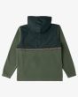 Sudadera con capucha y cremallera Billabong Boundary Lite Verde para chico 8-16 años posterior
