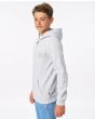 Niño con sudadera de capucha y cremallera Rip Curl Cut Out gris  lateral