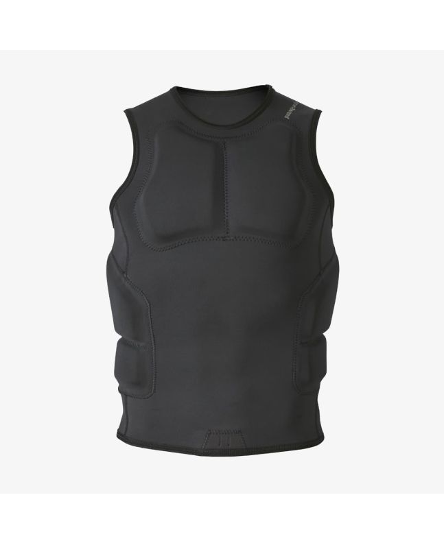 Chaleco de protección contra impactos Patagonia Yulex Impact Wetsuit Vest negro para hombre