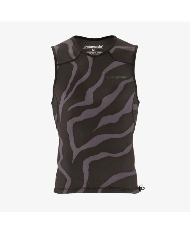 Chaleco de neopreno Patagonia ​​R1 Lite Yulex negro camo para hombre 