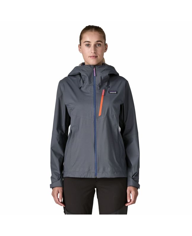 Mujer con Chubasquero plegable Patagonia Granite Crest Rain Jacket Azul Smolder Blue