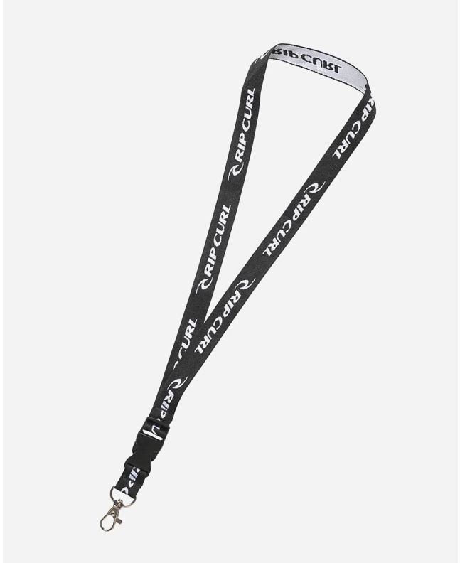Cinta para llaves Rip Curl RC Corp Lanyard Negra Unisex