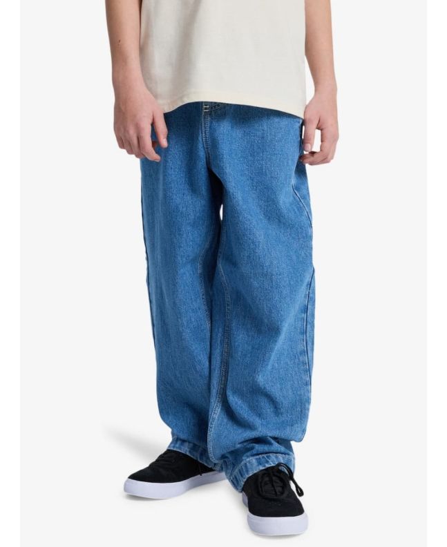 Niño con vaquero de cintura elástica The Foam Denim Azul