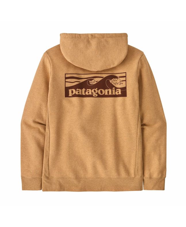 Sudadera con capucha Patagonia Boardshort Logo Uprisal Talon Gold Unisex