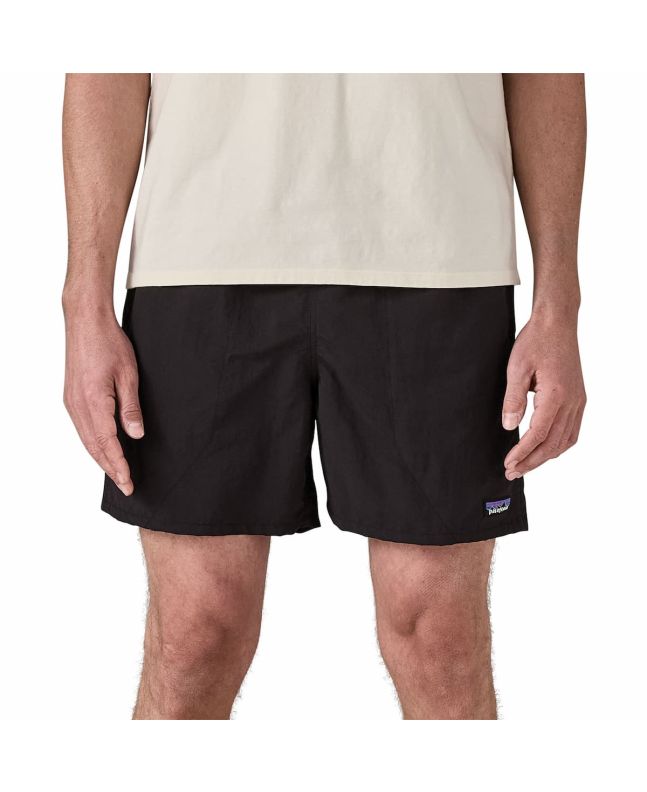 Hombre con Bañador Patagonia Baggies Shorts 5'' negro Black w/Black