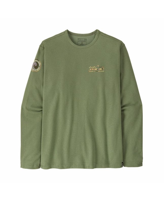 Sudadera Patagonia M's Lightweight Unity Fitz Wildrise Verde Terrain Green para hombre