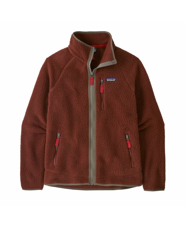 Patagonia, chaqueta polar Retro Pile marrón Dried Vanilla para hombre