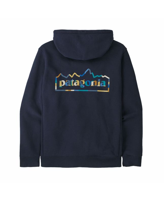 Sudadera con capucha Patagonia Unity Fitz Uprisal Hoody Azul Marino Unisex 