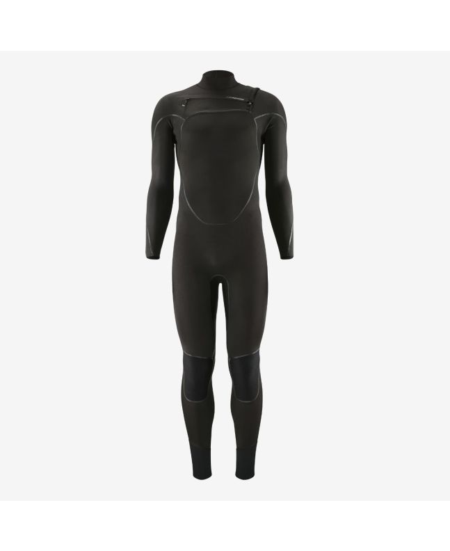 Traje de neopreno con cremallera en el pecho Patagonia R3 Yulex Front Zip negro para hombre