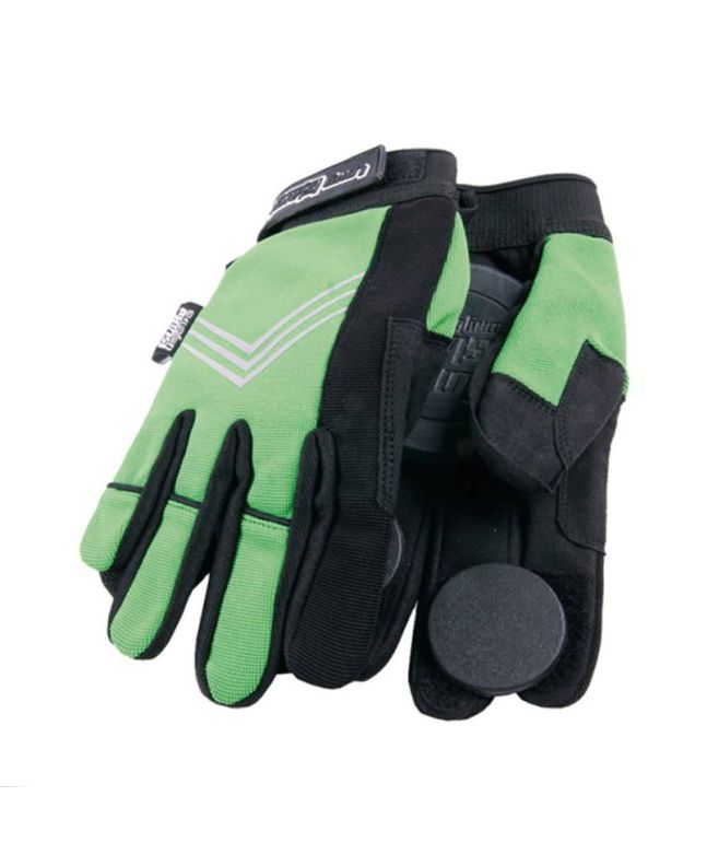 Guantes de protección para Longboard Long Island Slide Green