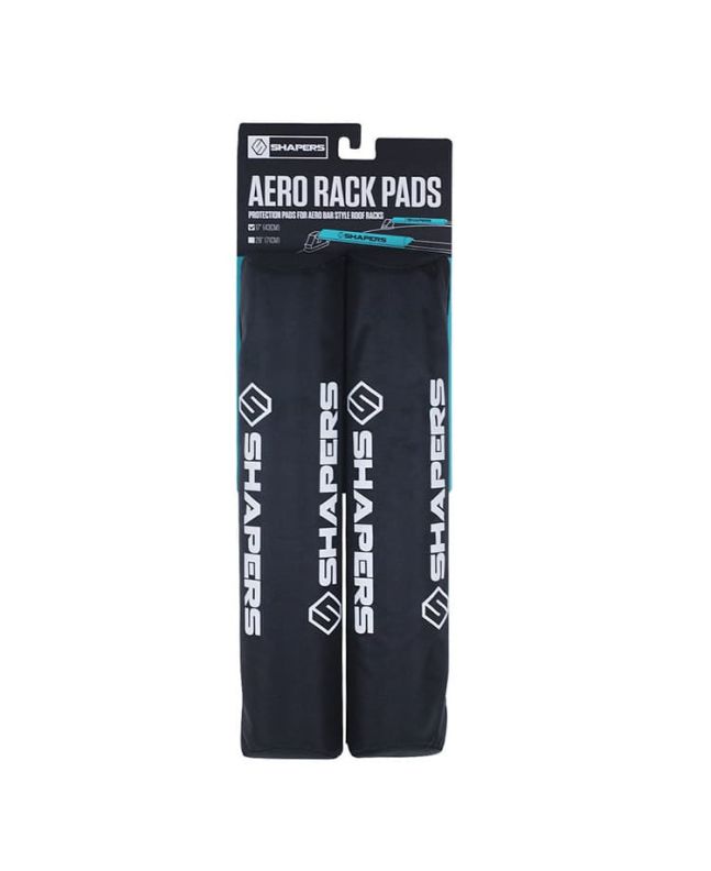 Almohadillas Cubrebaca Shapers Aero Rack Pads Protector 43cm negras 