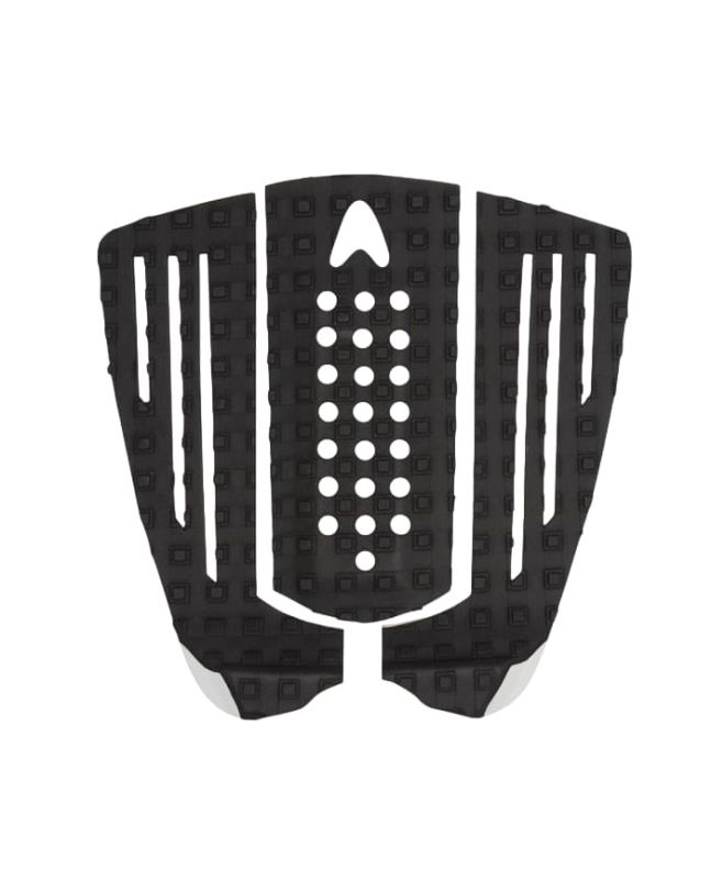 Grip para tabla de surf Astrodeck Gudauskas Built-In Arch negro y blanco - Tail Pad 3 piezas 