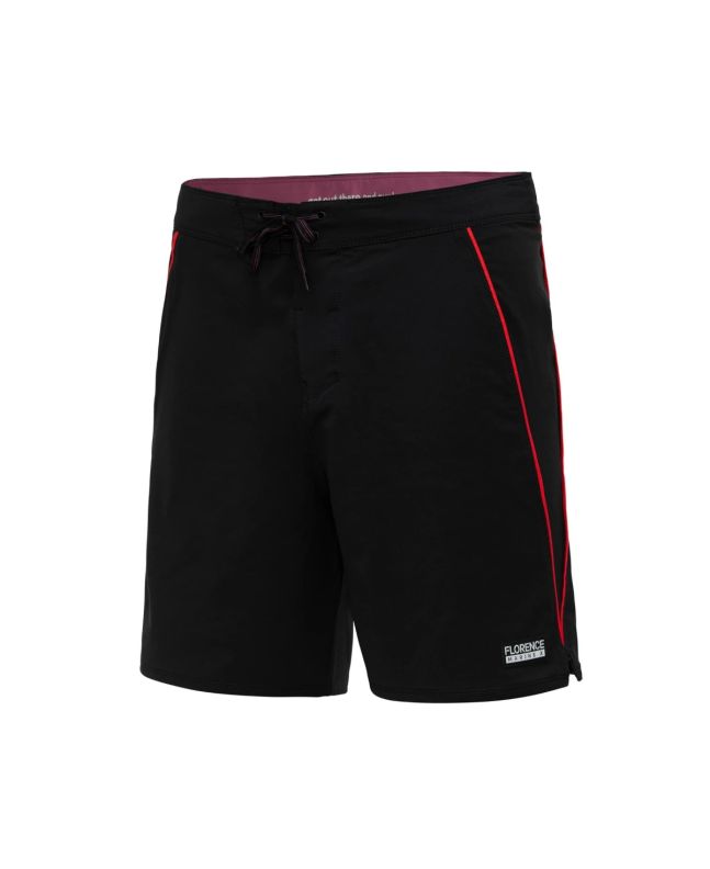 Bañador Boardshort Florence Marine X Outline 17.5" Negro para hombre 