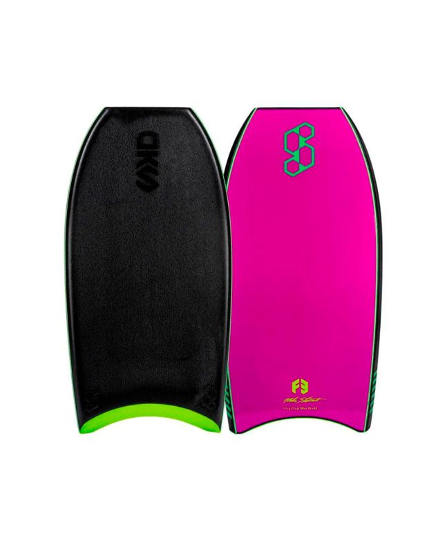 Tabla de Bodyboard Science DKS PP 43'' negra y violeta  