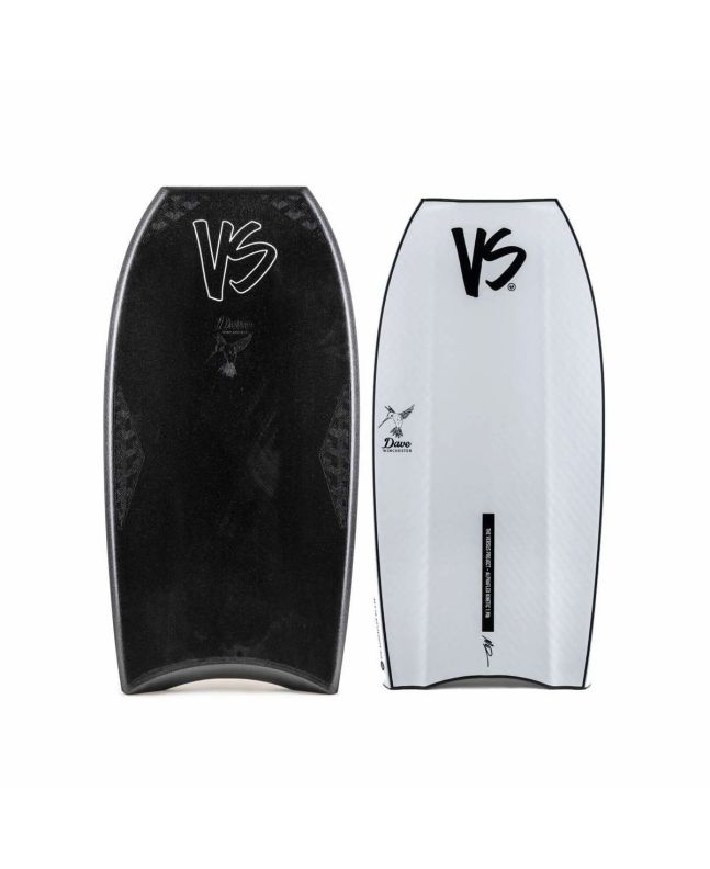 Tabla de bodyboard Versus Dave Winchester AlphaFlex PP Negro-Blanco