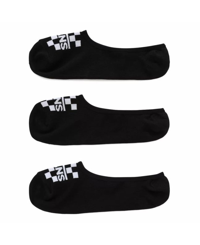 Pack 3 pares Calcetines Invisibles Vans Classic Canoodle Negros para hombre