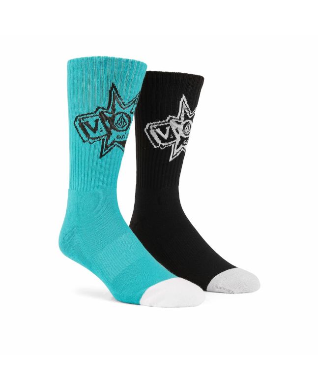 Calcetines Volcom V Entertainment Temple Teal para hombre 