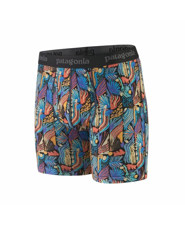 Calzoncillos Patagonia M's Essential Boxer Briefs 6" Joy Pitch Blue para hombre