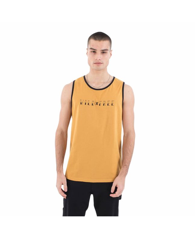 Hombre con Camiseta sin mangas Hurley Toledo Wild Tank Cheddar