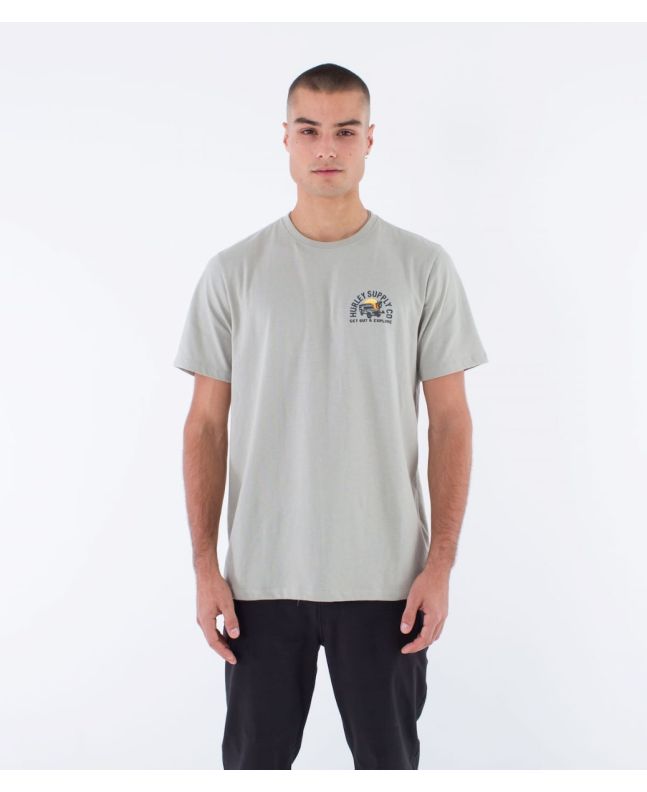 Hombre con camiseta de manga corta Hurley Everyday Explore Deserted Sandstorm