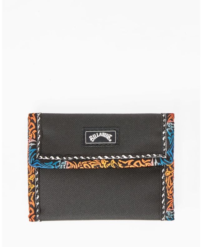 Cartera de triple hoja con velcro Billabong Tribong Lite Stealth para hombre