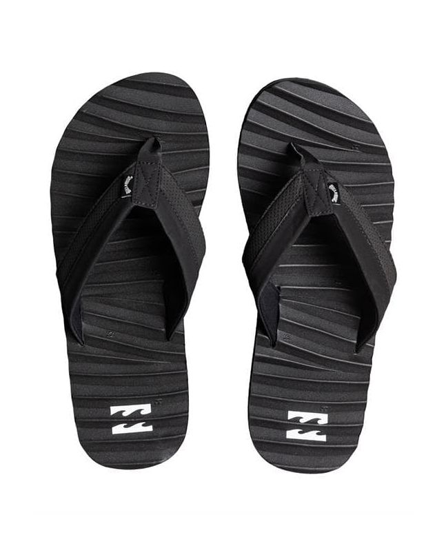 Sandalias de dedo Billabong Dunes Impact negras para hombre