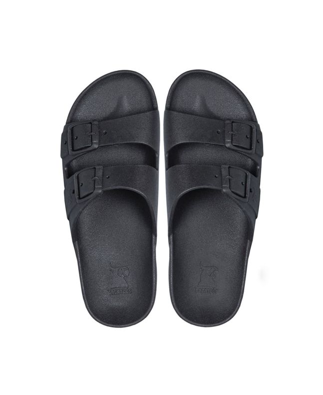 Chanclas ecológicas Cacatoès Rio de Janeiro negras Unisex