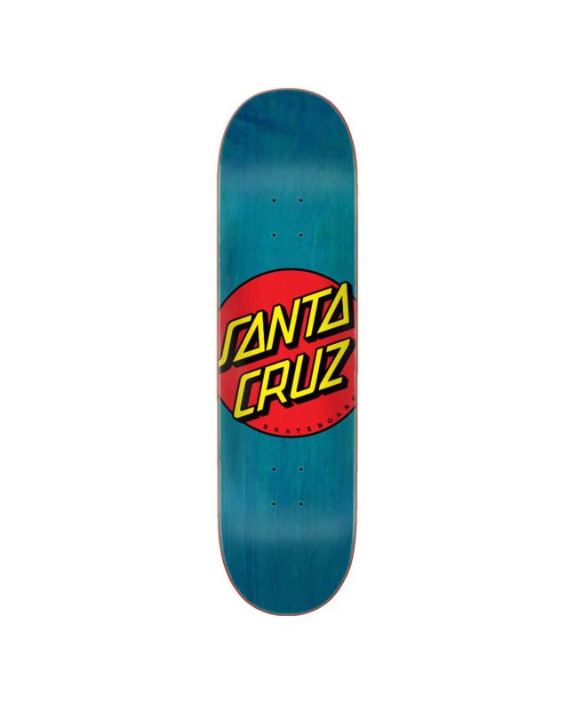 Tabla de Skateboard Santa Cruz Classic Dot 8.5" x 32.2" Azul